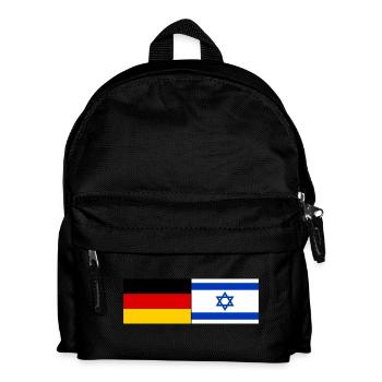 Allemagne Israël Drapeau - Sac à dos Enfant - noir - Devant