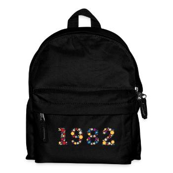 Flowers 1982 - Kinder Rucksack - Schwarz - Vorne