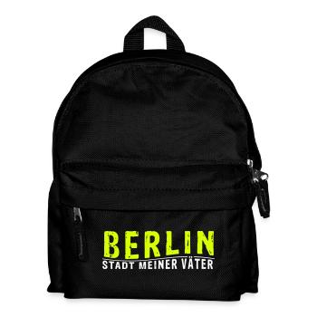 BERLIN - La ville de mes pères - Sac à dos Enfant - noir - Devant