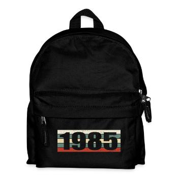1985 Jahrgang 1985 Geschenk 1985 Geburtstag 1985 - Kinder Rucksack - Schwarz - Vorne