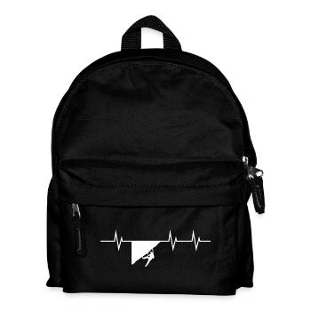 Heartbeat Climbing – Mon cœur bat pour la bardane - Sac à dos Enfant - noir - Devant