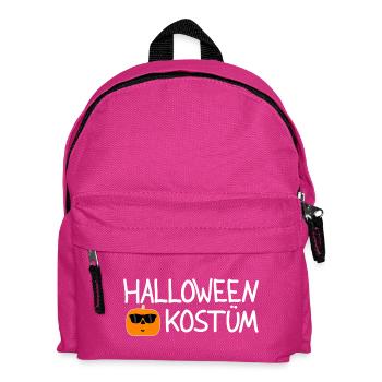Halloween Pumpkin Set Discreet - Kids' Backpack - fuchsia - Front