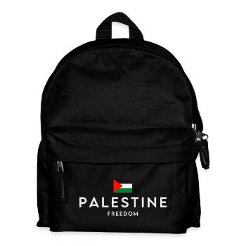Palestine libre, fierté palestinienne - Sac à dos Enfant - noir - Devant