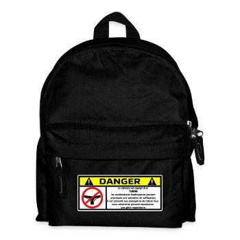 voiture  - Sac à dos Enfant - noir - Devant