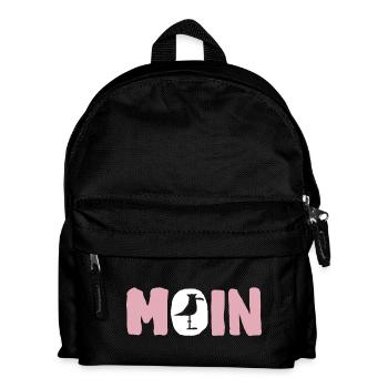 Hello with Seagull - Kids' Backpack - black - Front