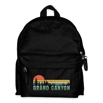 Retro Grand Canyon National Park - Kids' Backpack - black - Front