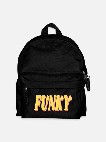 Funky - Kinder Rucksack - Schwarz