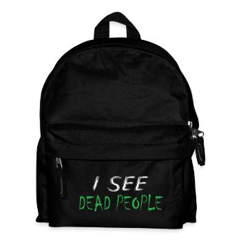 Ich sehe Tote - Kinder Rucksack - Schwarz - Vorne
