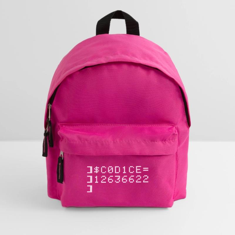 C0D1CE Codice 8-Bit Esadecimale Code Nerd Pix Kinder Rucksack