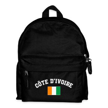 Ivory Coast Pride Cote D'Ivoire Heritage Elephant  - Sac à dos Enfant - noir - Devant
