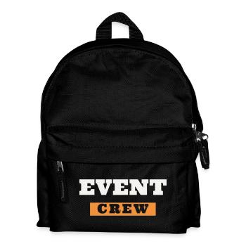 Event Crew Staff Team Event Helper Folder - Kids' Backpack - black - Front