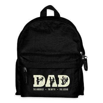 Der Arborist, die Legende – Lustiges Arborist-Geschenk - Kinder Rucksack - Schwarz - Vorne