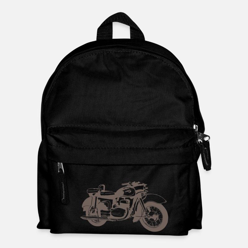 MZ ES 250 Doppelport - Kinder Rucksack - Schwarz