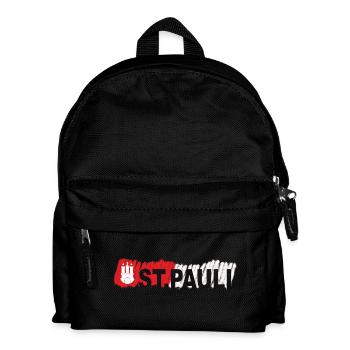 ST.Pauli 2FB - Kinder Rucksack - Schwarz - Vorne
