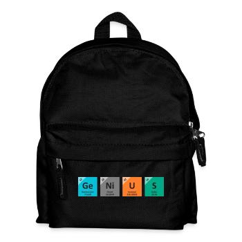 Genie - Kinder Rucksack - Schwarz - Vorne