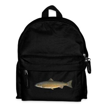 fish471 - Kinder Rucksack - Schwarz - Vorne