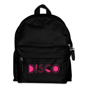 Disco - Kinder Rucksack - Schwarz - Vorne
