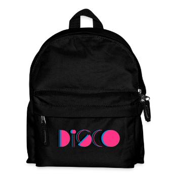 disco - Kinder Rucksack - Schwarz - Vorne