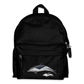 Spotted dolphin - Kids' Backpack - black - Front