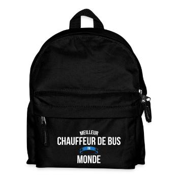Meilleur Chauffeur de bus du monde homme - Sac à dos Enfant - noir - Devant