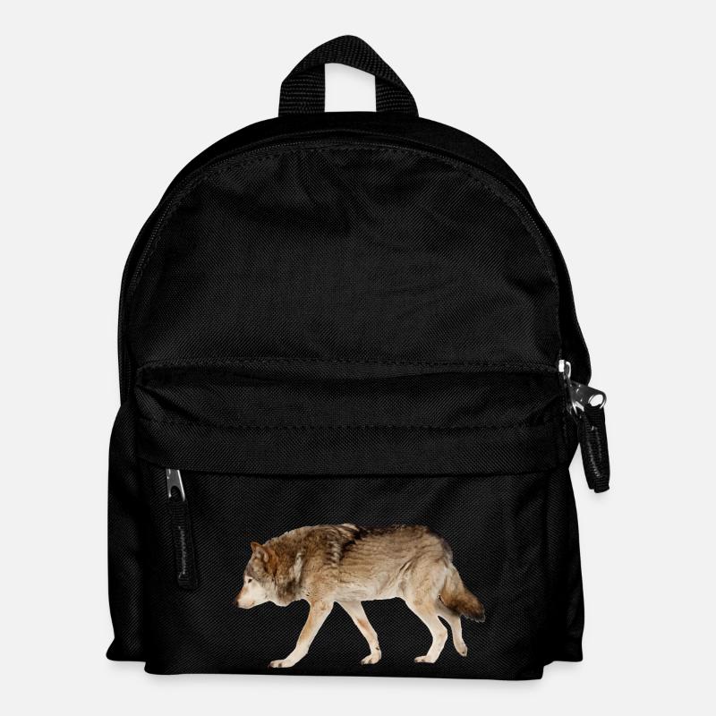 Loup - Sac à dos Enfant - noir