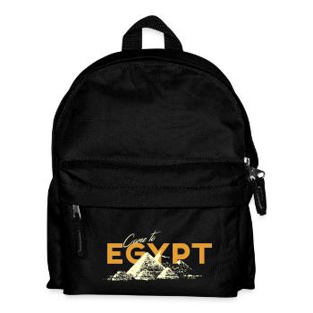come to egypt - Kids' Backpack - black - Front