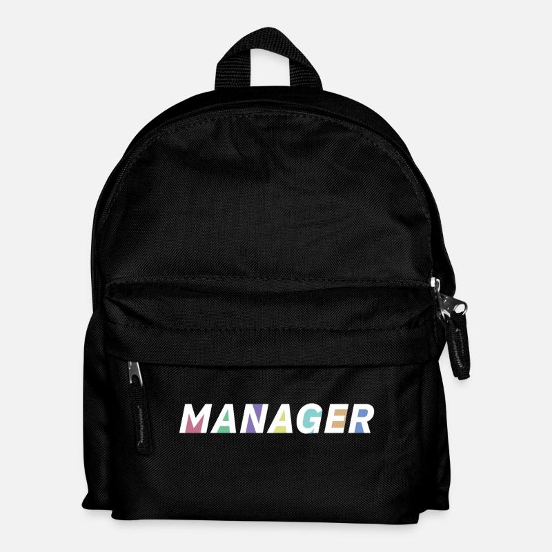 Der Manager - Kinder Rucksack - Schwarz