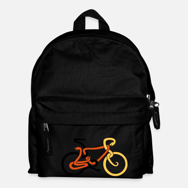 Trois serpents vélo - Sac à dos Enfant - noir