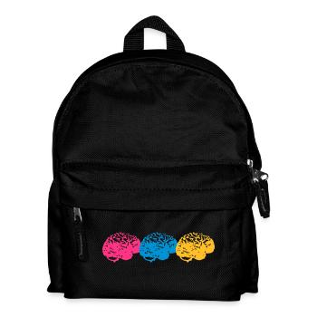 Brains - Kids' Backpack - black - Front