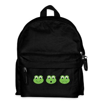Frog - Kids' Backpack - black - Front