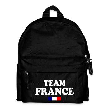 Frankreich - Kinder Rucksack - Schwarz - Vorne