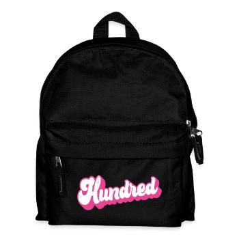 Hundred 100th Birthday Women Her 100 Years Old - Kids' Backpack - black - Front