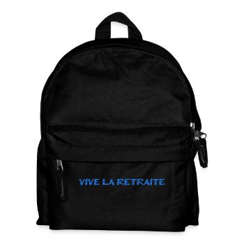 RETIREMENT. RETIREMENT. RETIRED. RETIREMENT - Kids' Backpack - black - Front
