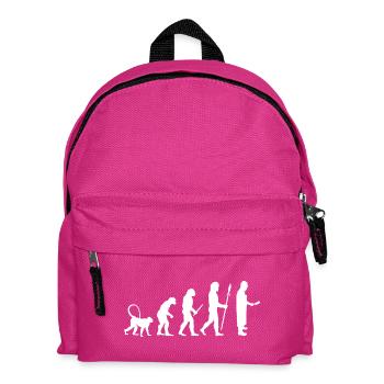 Entwicklung eines Metzgers - Kinder Rucksack - Fuchsia - Vorne