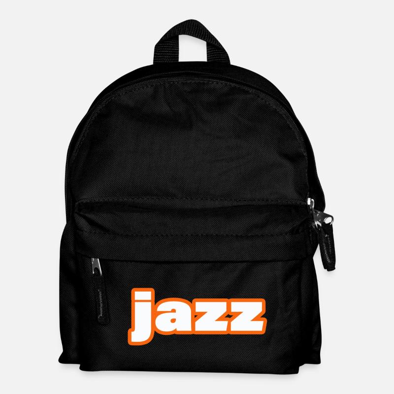 JAZZ - Kinder Rucksack - Schwarz