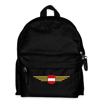 T-shirt de supporter de l'Autriche - Sac à dos Enfant - noir - Devant