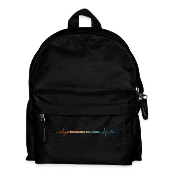 Retro Heartbeat, Soul Balance - Kids' Backpack - black - Front