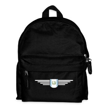 I Love Guatemala, Style Design T-Shirt - Kids' Backpack - black - Front