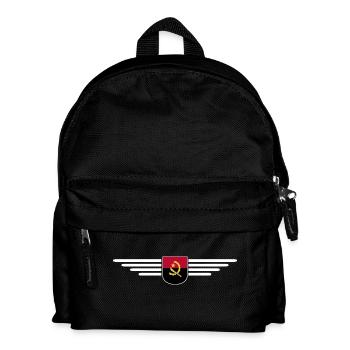 Angola Design – Pride from Africa - Kids' Backpack - black - Front