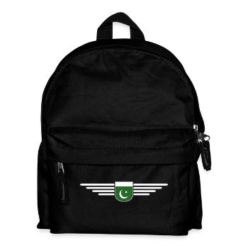 Pakistan Design – Proud of the homeland - Kids' Backpack - black - Front