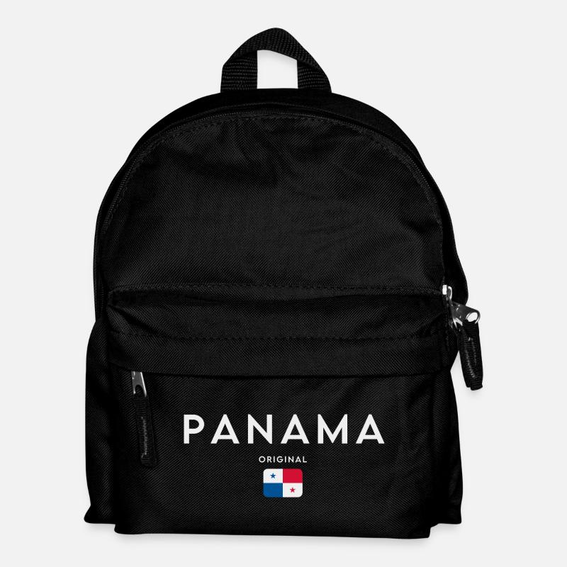 Panamanian flag, Panamanian pride - Kids' Backpack - black