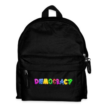 Stop AfD contre la droite, la démocratie, la diversité, la gauche - Sac à dos Enfant - noir - Devant