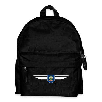 Idaho Fan T-Shirt – Natur & Abenteuer - Kinder Rucksack - Schwarz - Vorne