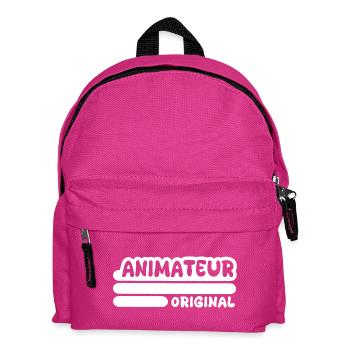 Occupation: Animator - Kids' Backpack - fuchsia - Front