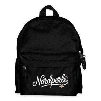 Nordperle Hambourg mer du Nord mer Baltique Deern allemand du Nord - Sac à dos Enfant - noir - Devant