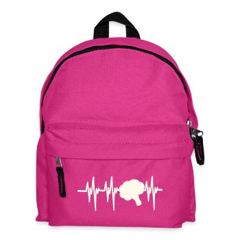 Heartbeat Brokkoli - Kinder Rucksack - Fuchsia - Vorne