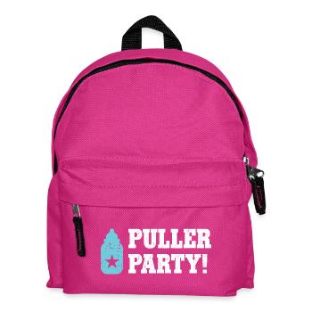 Fête de tireurs Bière bébé Bébé Baby Baby Shower Papa - Sac à dos Enfant - fuchsia - Devant