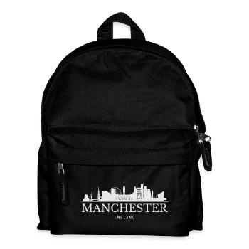 Manchester Skyline, Manchester England - Kids' Backpack - black - Front