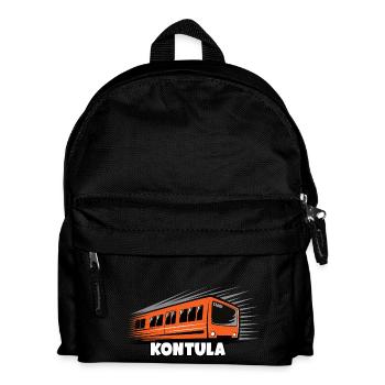 06-KONTULA HELSINKI Textil- und Geschenkprodukte - Kinder Rucksack - Schwarz - Vorne