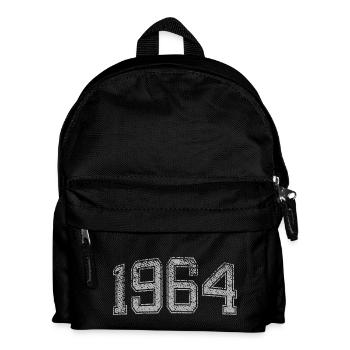 1964 Jahrgang - Kinder Rucksack - Schwarz - Vorne